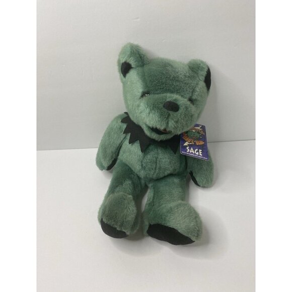 Grateful Dead Plush Bear Liquid Blue Sage 10/31/80 Radio...